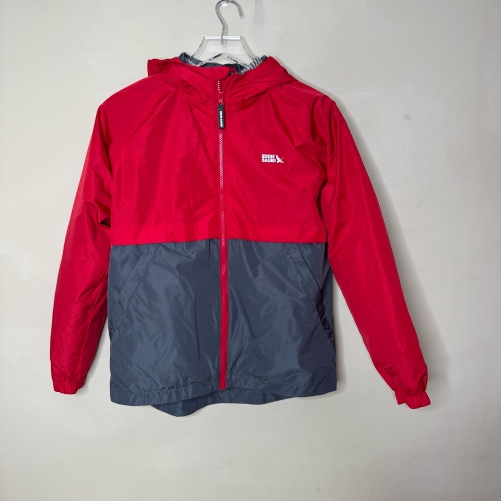 Eddie Bauer Kids Red and Gray winter coat size 14/16